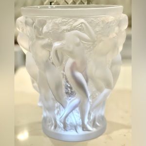 Iconic LALIQUE Bacchantes Vase